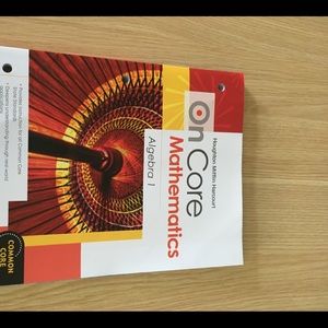 New On core mathematics algebra 1 workbook